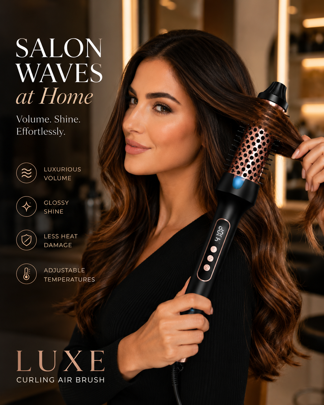 Curling Iron Brush