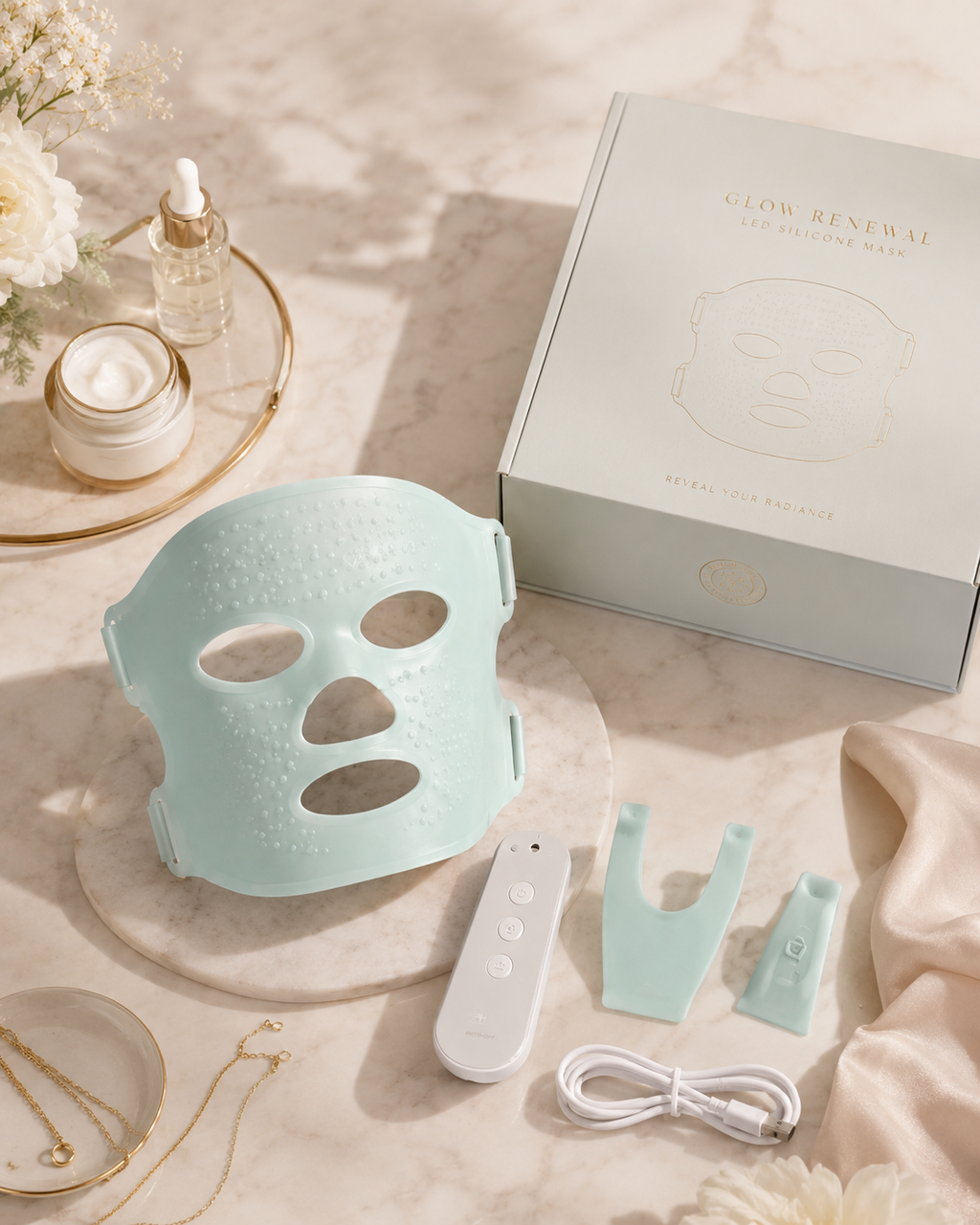 Reusable Silicon Hydration Face Mask