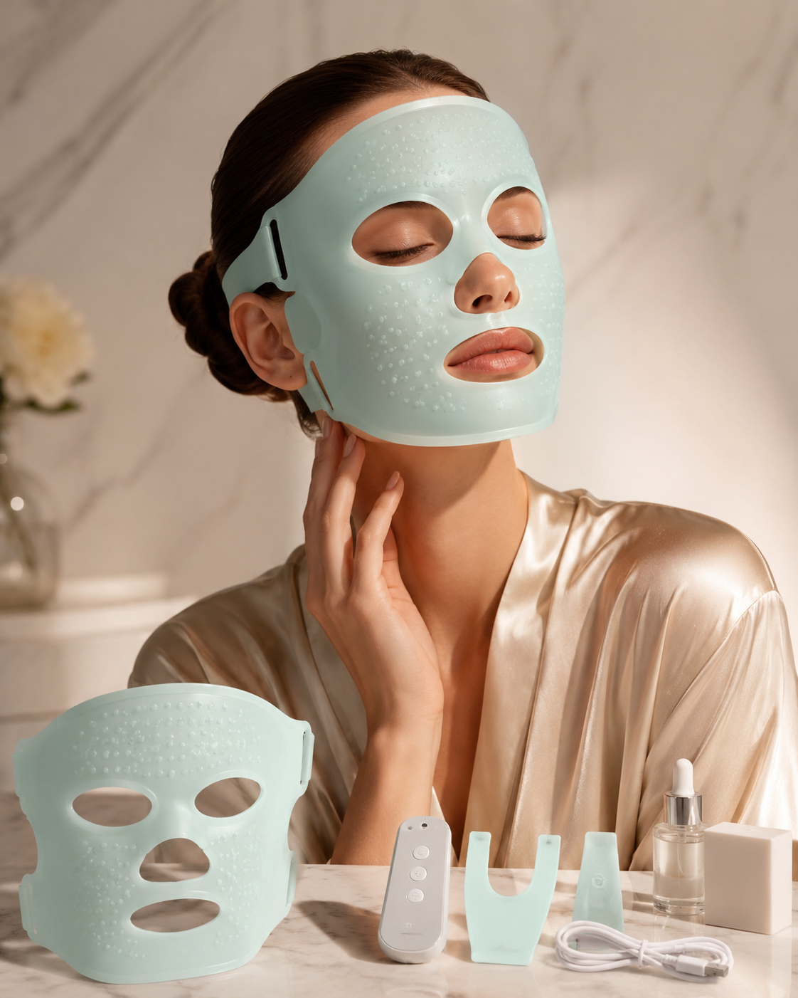 Reusable Silicon Hydration Face Mask